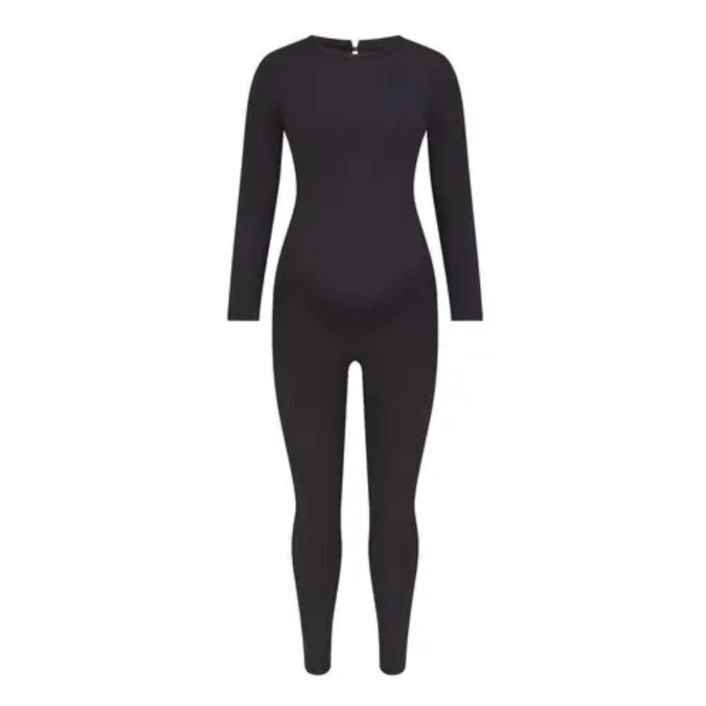 Skims Fits Everybody Maternity Long Sleeve Catsuit